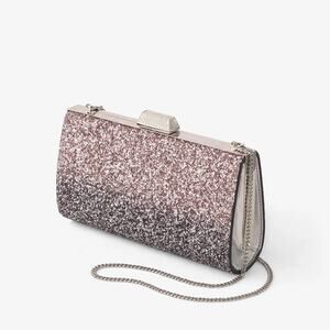 Jimmy Choo Zahra clutch bag with chain